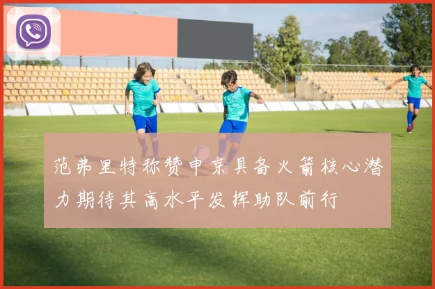 范弗里特称赞申京具备火箭核心潜力期待其高水平发挥助队前行